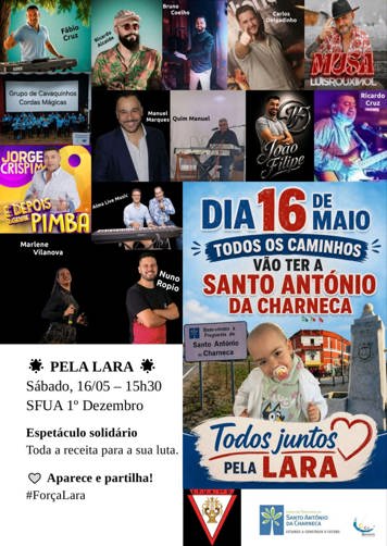 Evento Solidario Para A Pequena Lara Sfua