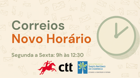 Correios Novo Horario