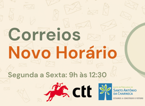 Correios Novo Horario