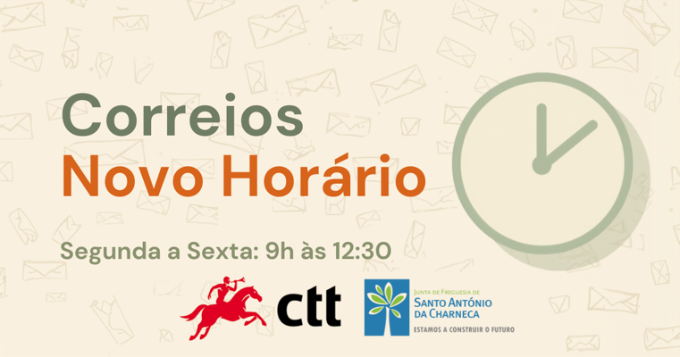 Correios Novo Horario