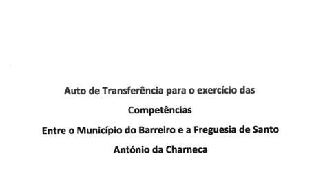 Auto de Transferência