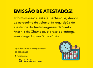 Emissão de Atestados